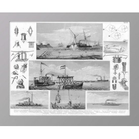 История флота на старинной гравюре