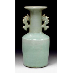 Редкая старинная китайская ваза селадон XVIII век