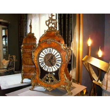 Старинные каминные французские часы