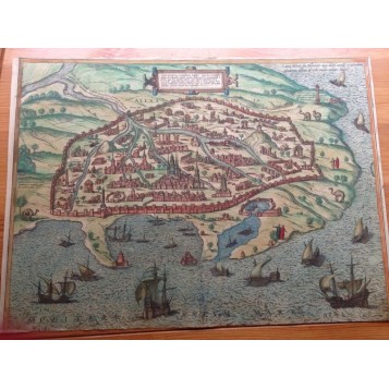 Старинная карта Александрии, Civitates Orbis Terrarum Coloniae Agrippinae