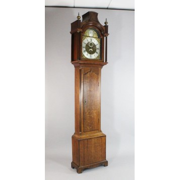 Антикварные напольные часы Tempus Fugit,эпоха Георга III ,Англия XVIII век