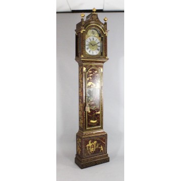 Антикварные напольные часы Thomas Schindler, Canterbury, РОКОКО, Англия, XVIII век