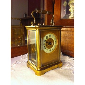 Старинные французские часы-каретники