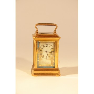 Старинные каретные часы миниатюрные фирмы Hands