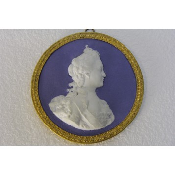 Старинный медальон Русская Императрица Екатерина II