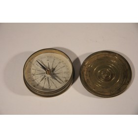 Антикварный карманный компас Георгианском стиле, Англия