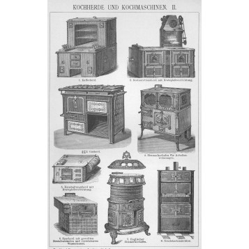 1896 Кухонные плиты Brock