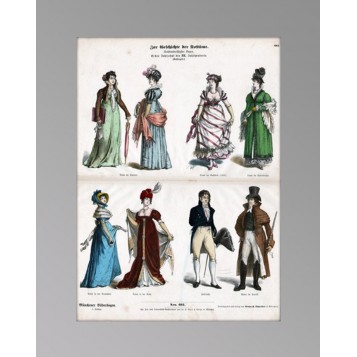 1890 Мода первого десятилетия XIX века Ампир