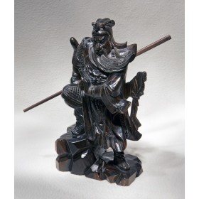 Антикварная статуэтка  Куан-Кунг