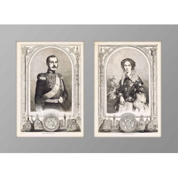 1856 Александр II и Мария Александровна