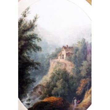 Картина Прогулка. Англия, 1778-1811. Художник Thomas Stowers.