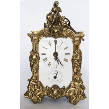 Старинные настольные часы. Франция, XIX век.