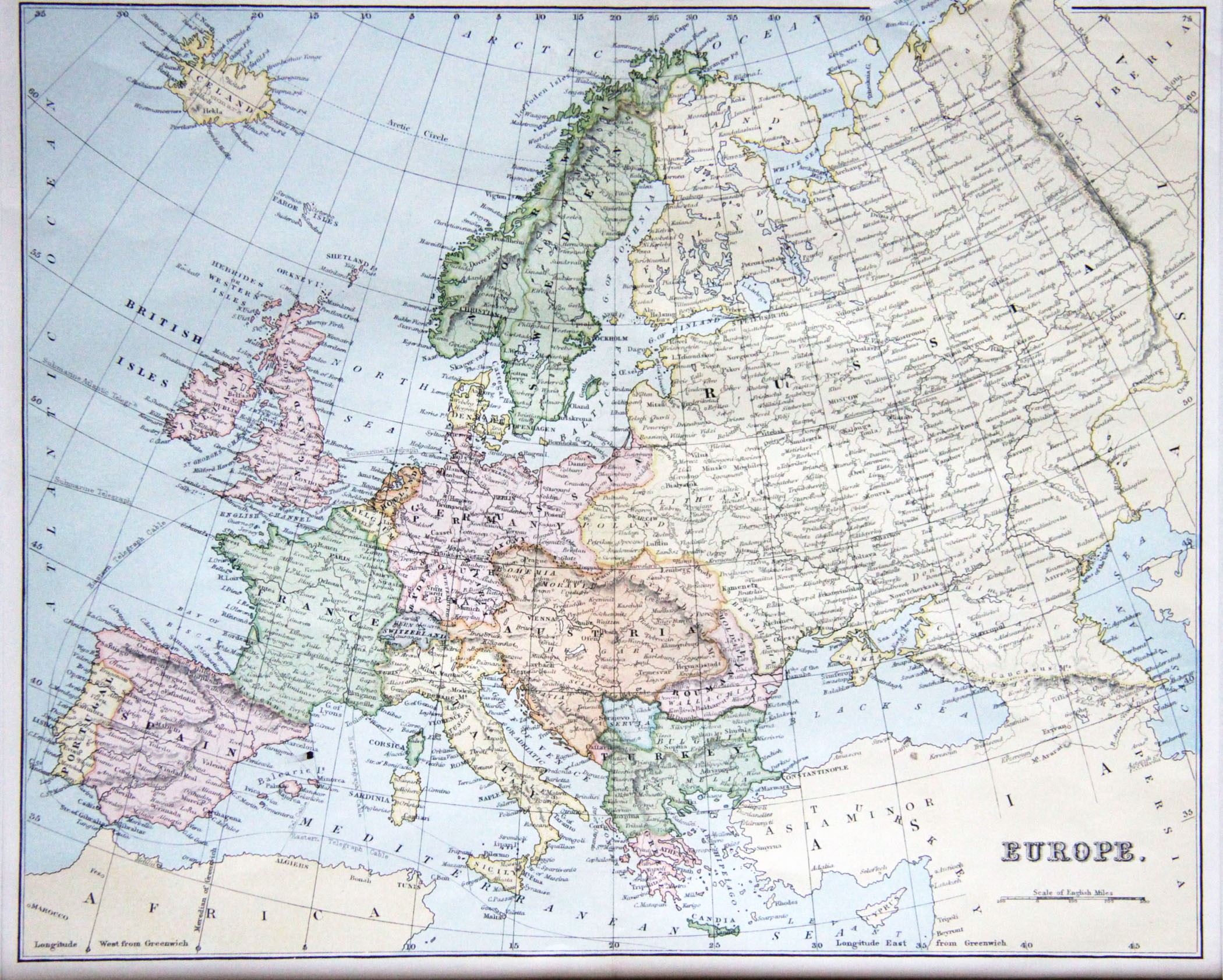 Сколько веков европы