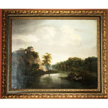 Картина Руины. Голландия, XVIII век.