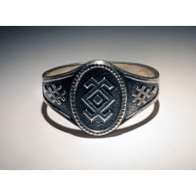Старинное ритуальное кольцо Inguz
