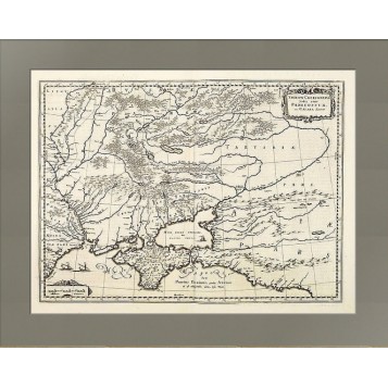 Старинная карта Таврии и Крыма