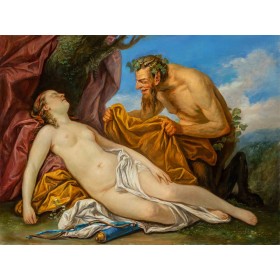 Копия картины "Юпитер и Антиопа"
