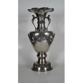 Антикварная серебряная ваза Hazorfim