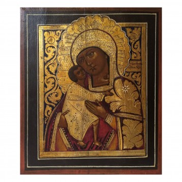 Старинная икона Богоматери Феодоровской