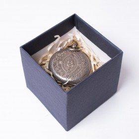 Подарочные антикварные швейцарские серебряные часы