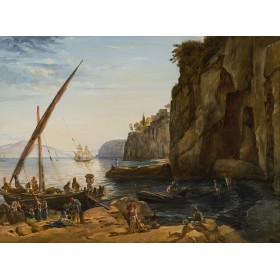 Копия картины С. Ф. Щедрина "Неаполитанский пейзаж"