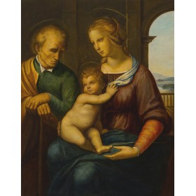 Копия картины Рафаэля Санти "Святое семейство"