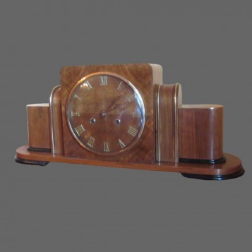Каминные часы Ар-деко 1930-х годов