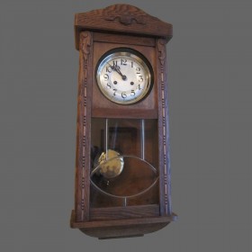 Старинные настенные часы Phillip Haas & Söhne