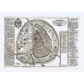 Старинный план "Москва. Резиденция великого царя России"