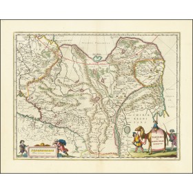 Старинная карта Тартарии Блау