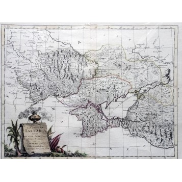 Антикварная карта Малой Тартарии