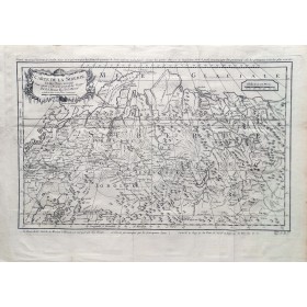 Старинная карта Сибири
