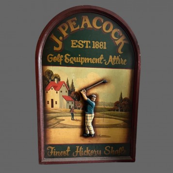 Реклама магазина для гольфа