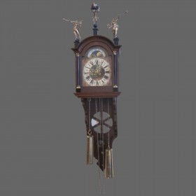 Антикварные настенные часы Franz Hermle