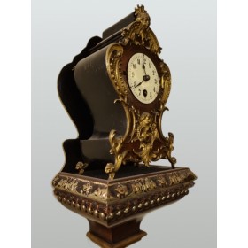 Антикварные часы Картель в стиле Буль