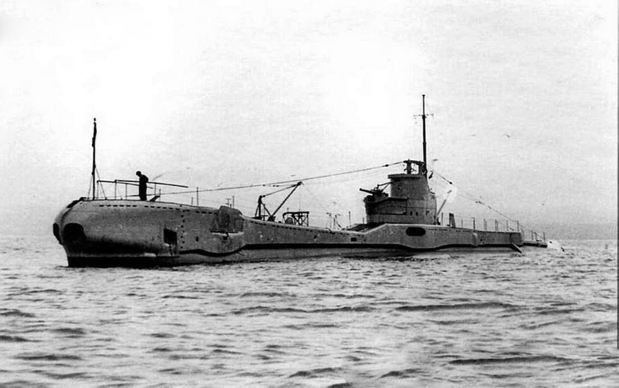 Подводная лодка Тритон периода первой мировой войны