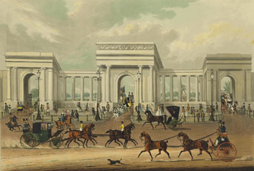Ч. и Р. Розенберг. Гайд-парк-корнер.1828