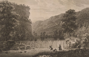 Виварес. Панорама реки Уай. 1769